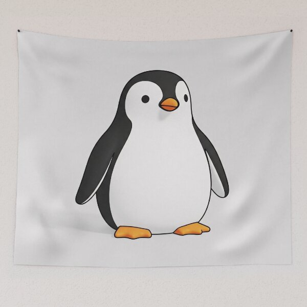Item preview, Cute Baby Penguin Illustration designed and sold by PixorStudio.