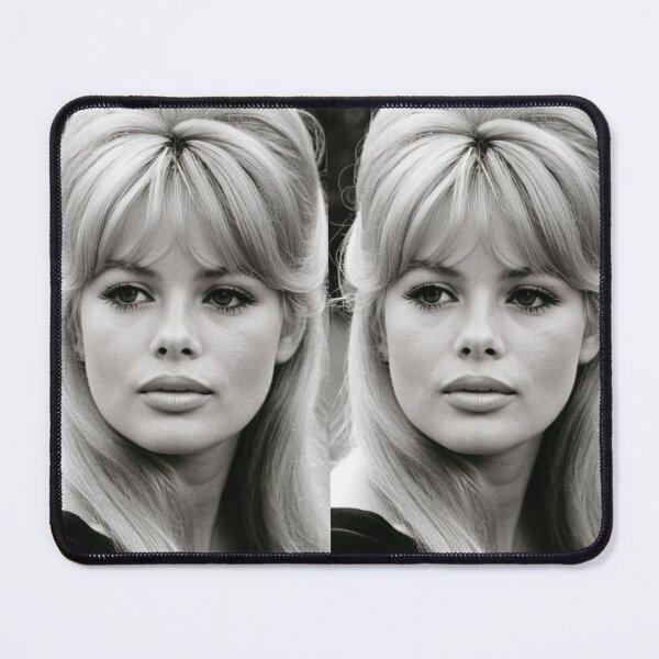 Item preview, Character - Portrait Pensive Gaze Offbeat BW Elegant designed and sold by Beat-It.