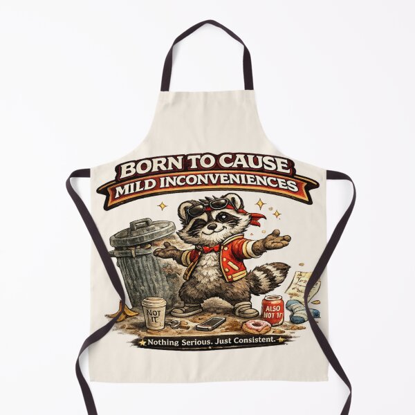 Item preview, Funny Trash Panda Born To Cause Mild Inconveniences - Nothing Serious, Just Consistent designed and sold by legendaryskins.