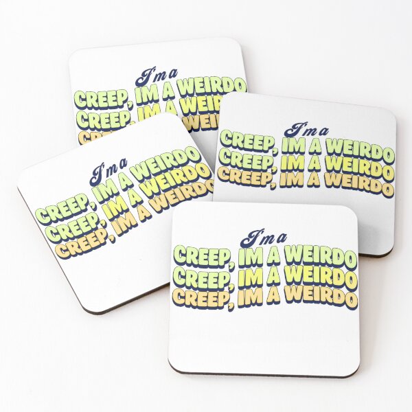 Item preview, I’m a Creep, I’m a Weirdo designed and sold by Stefrait-7.