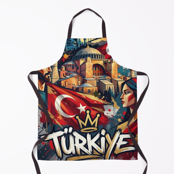 Item preview, Türkiye Turkey Istanbul Cubist Art Poster | Hagia Sophia Blue Mosque Bosphorus | ZK PRO designed and sold by zalakopro.