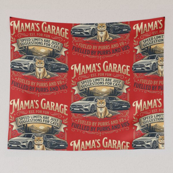 Item preview, Mama's Mercedes Garage designed and sold by Becooldesing.