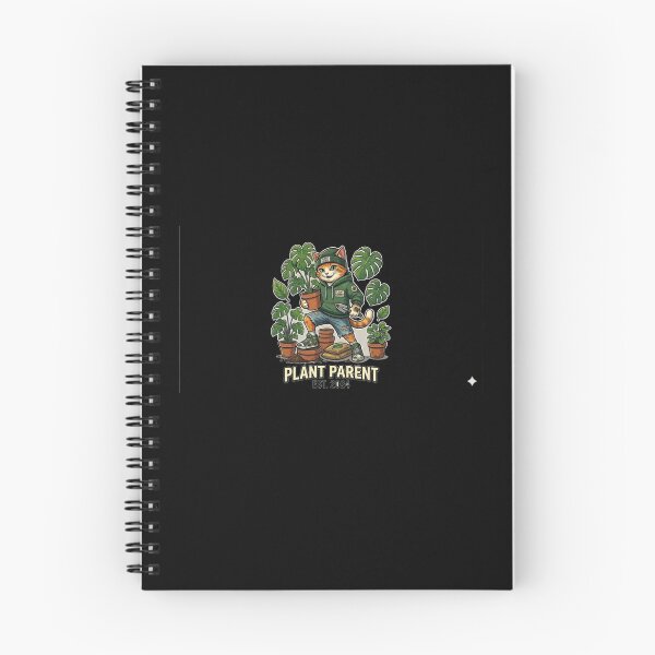 Item preview, Plant Parent Cat - Cute Aesthetic Gardening Urban Jungle designed and sold by Wild Horizon Studio.