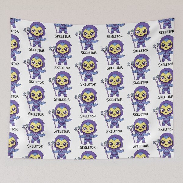 Item preview, Inspired Masters of the Universe Retro 80s Fantasy Battle Grayskull Chibi Kawaii Fan Art Style designed and sold by What you are is Beautiful.