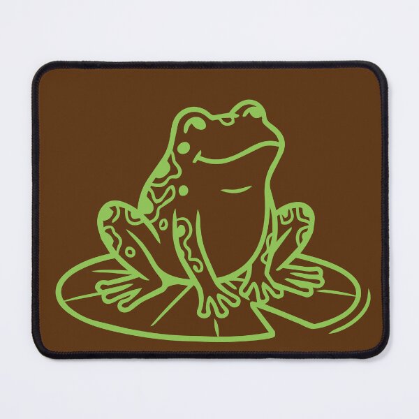 Item preview, Cute Green Frog Lily Pad Illustration designed and sold by fish-eye.