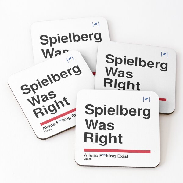 Item preview, Spielberg Was Right - Black Text designed and sold by Dan Zetterström.