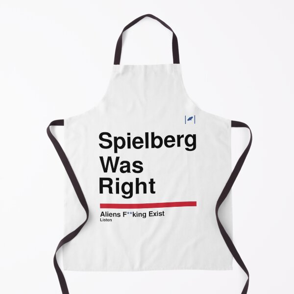 Item preview, Spielberg Was Right - Black Text designed and sold by Dan Zetterström.
