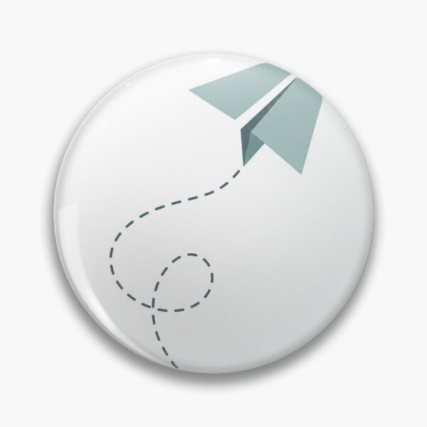 Item preview, Minimalist Paper Plane Travel Design - Wanderlust Adventure designed and sold by VisualArtsOasis.