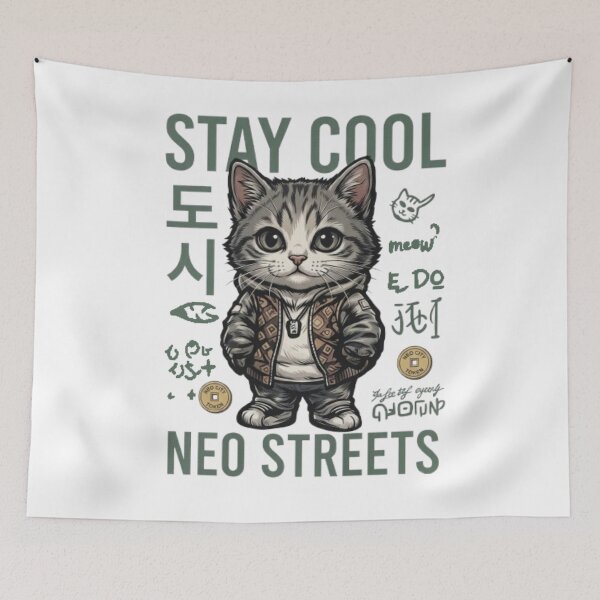 Item preview, Copy of "Stay Cool" design in street style – fun and rap culture designed and sold by Ahmedsyde.