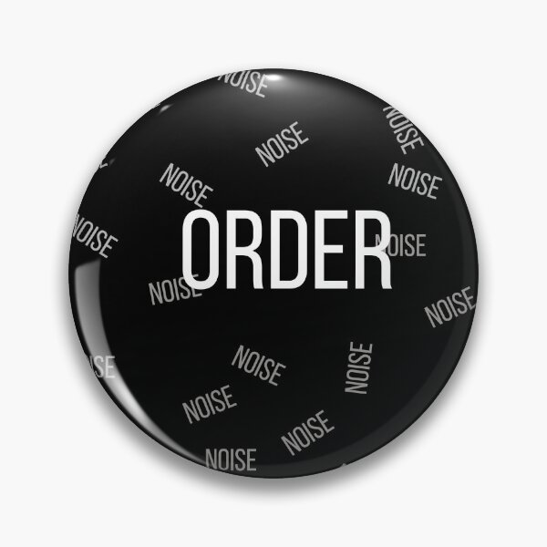 Item preview, Order in the Chaos – Minimalist Typography Art designed and sold by QCena.