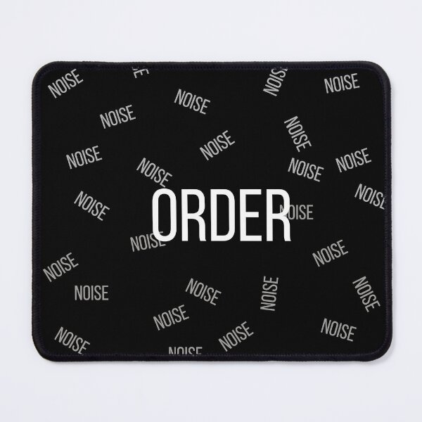 Item preview, Order in the Chaos – Minimalist Typography Art designed and sold by QCena.
