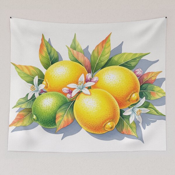 Item preview, Citrus Blossom Botanical Study designed and sold by PixorStudio.