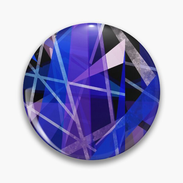 Item preview, Blue Abstract Geometric Design designed and sold by Andrew  Hitchen.