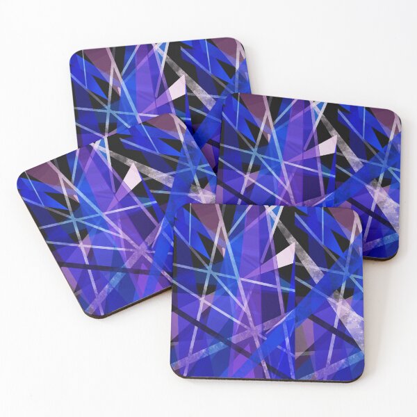 Item preview, Blue Abstract Geometric Design designed and sold by Andrew  Hitchen.