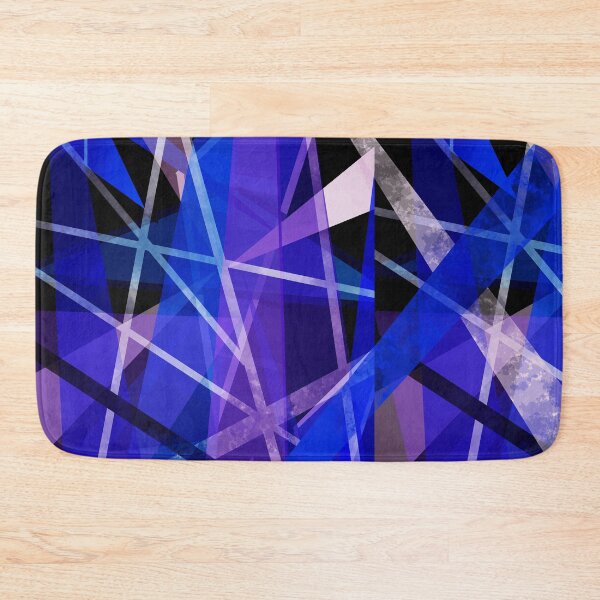 Item preview, Blue Abstract Geometric Design designed and sold by Andrew  Hitchen.
