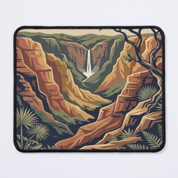 Item preview, Mālama ʻĀina Care for the Land — Waimea Canyon Kauai Grand Canyon of the Pacific Art Print designed and sold by MālamaThreads.