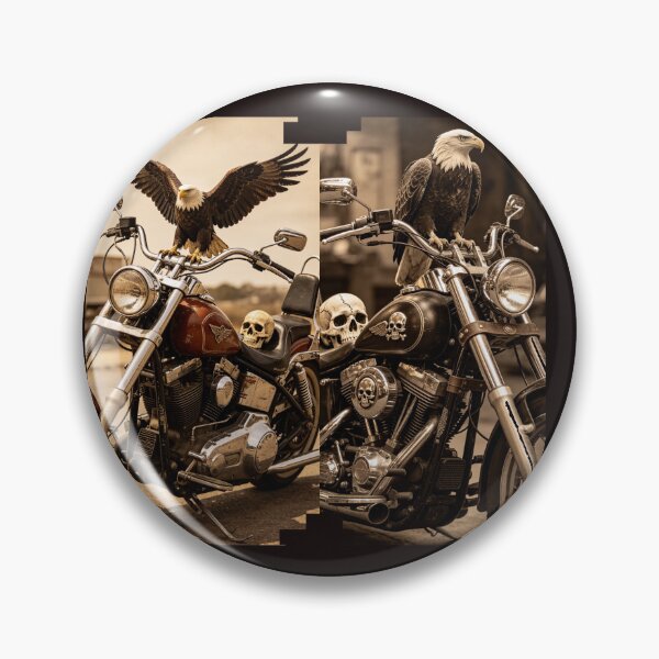 Item preview, Vintage Choppers Eagles And Skulls designed and sold by wojtas90.