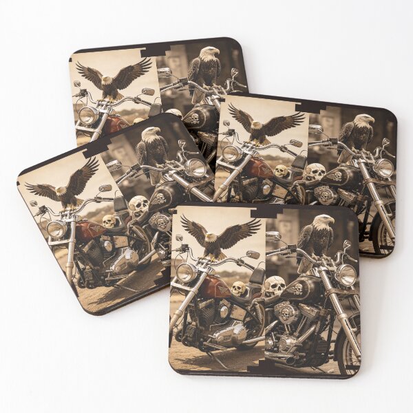Item preview, Vintage Choppers Eagles And Skulls designed and sold by wojtas90.