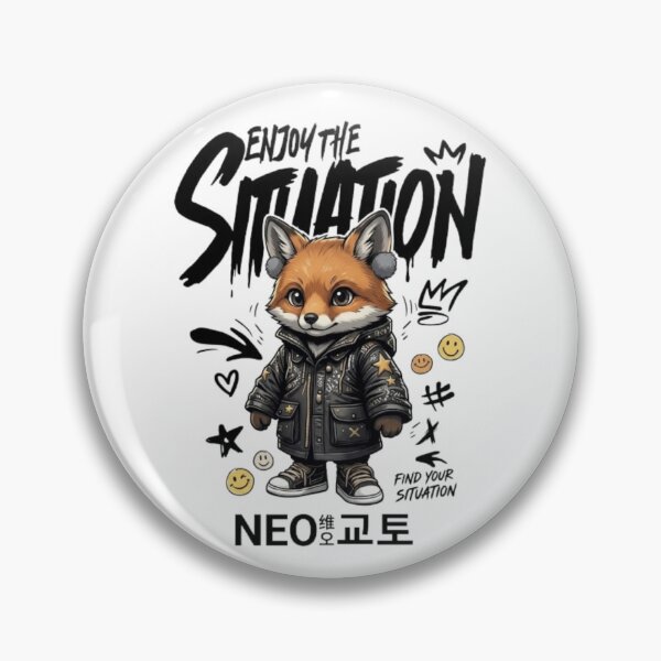 Item preview, Stylish fox in streetwear jacket illustration designed and sold by Ahmedsyde.