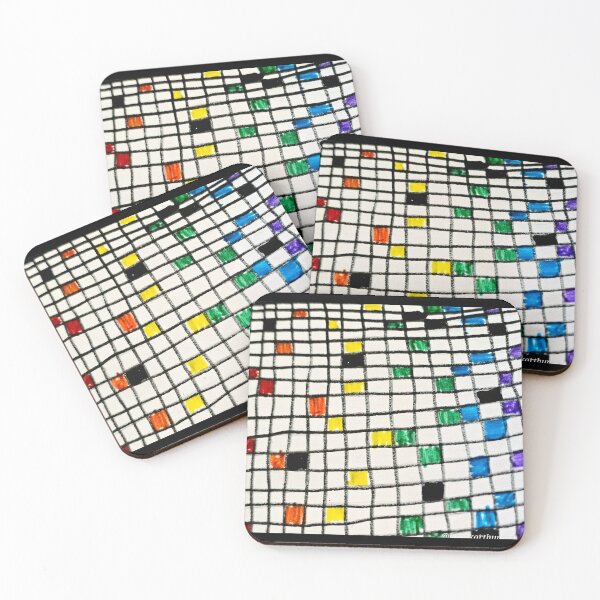 Item preview, Light Rainbow Checkerboard  designed and sold by DancingCreek.