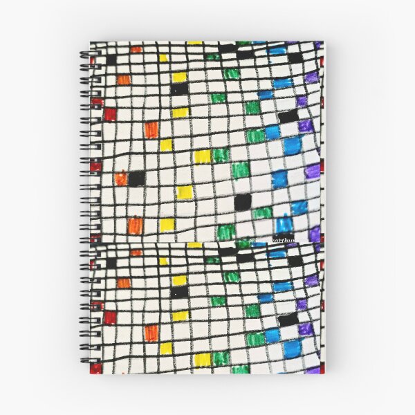 Item preview, Light Rainbow Checkerboard  designed and sold by DancingCreek.