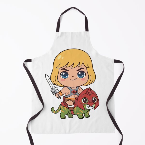 Item preview, Retro Fantasy Warrior Battle Chibi Cartoon Style designed and sold by What you are is Beautiful.