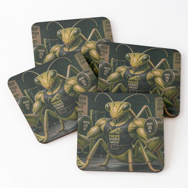 Item preview, Muscular Grasshopper in the Gym Weightlifting designed and sold by JaN44Fotografia.