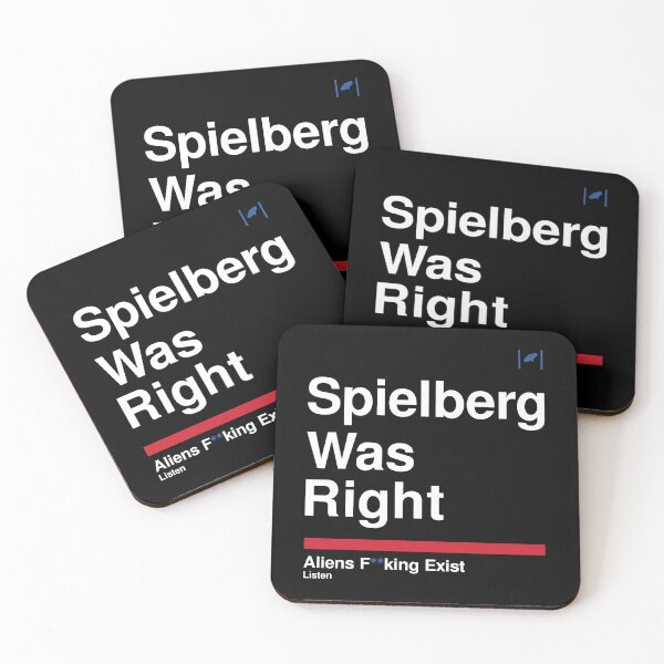 Item preview, Spielberg Was Right - White Text designed and sold by Dan Zetterström.