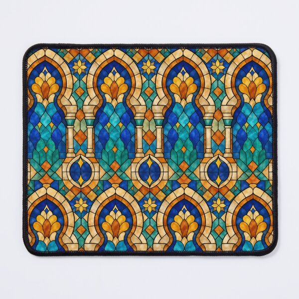 Item preview, Moorish Arches Stained Glass Pattern designed and sold by Dresut.