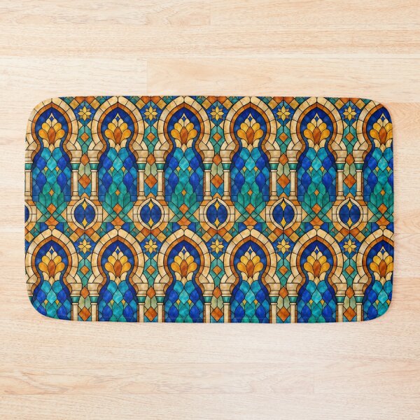 Item preview, Moorish Arches Stained Glass Pattern designed and sold by Dresut.