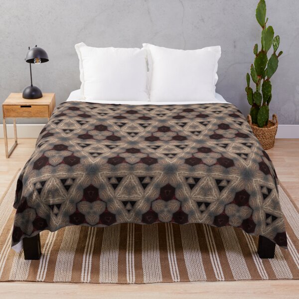 Item preview, Beige Brown Elegant Geometric Star Seamless Pattern designed and sold by IntelliMindDesigns.