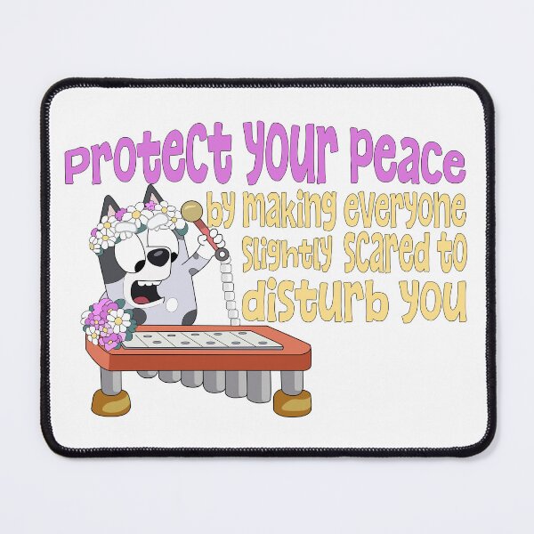 Item preview, Protect your peace by making everyone slightly scared to disturb you- Muffin designed and sold by pastichedesign.