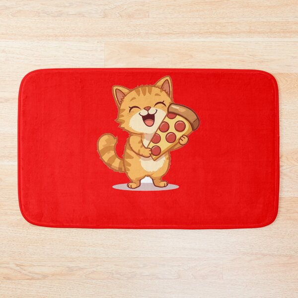 Item preview, Streetwear Pizza Cat - Funny Fast Food Slice Meme designed and sold by Wild Horizon Studio.