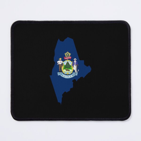 Item preview, Maine State Shape Flag ME designed and sold by shitpostee.