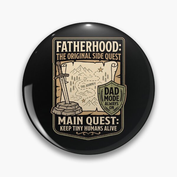 Item preview, Fatherhood The Original Side Quest Dad Mode  designed and sold by AmazingPics001.