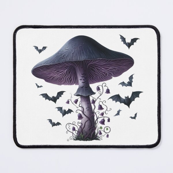 Item preview, Bats and mushrooms designed and sold by MysticLeeCreationsandHair.