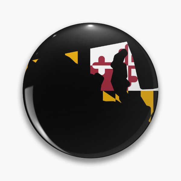 Item preview, Maryland State Shape Flag MD designed and sold by shitpostee.