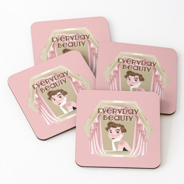 Item preview, Everyday Beauty (on Pink) designed and sold by PawsitiveMum3.