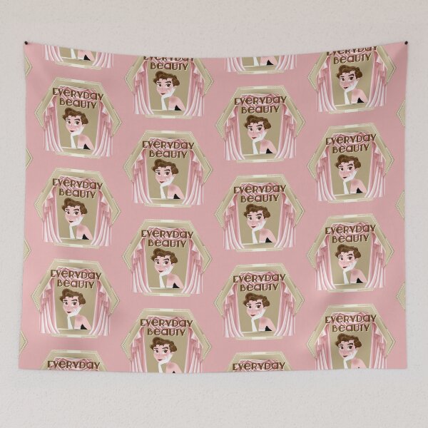 Item preview, Everyday Beauty (on Pink) designed and sold by PawsitiveMum3.