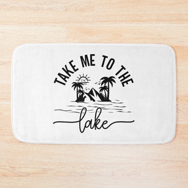 Item preview, Take Me to the Lake – Lake Life Adventure Design designed and sold by EmeraldeaArt.