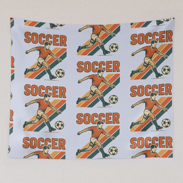 Item preview, Soccer Action Flash designed and sold by Magenta Merch.