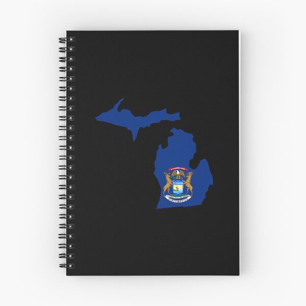 Item preview, Michigan State Shape Flag MI designed and sold by shitpostee.