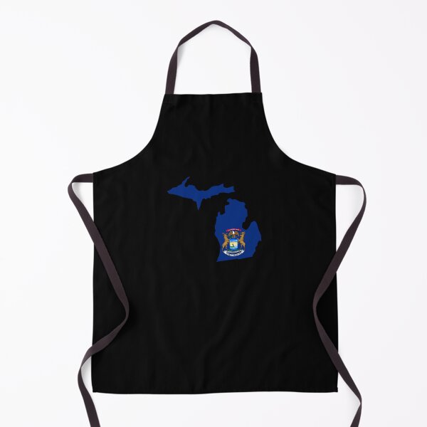Item preview, Michigan State Shape Flag MI designed and sold by shitpostee.