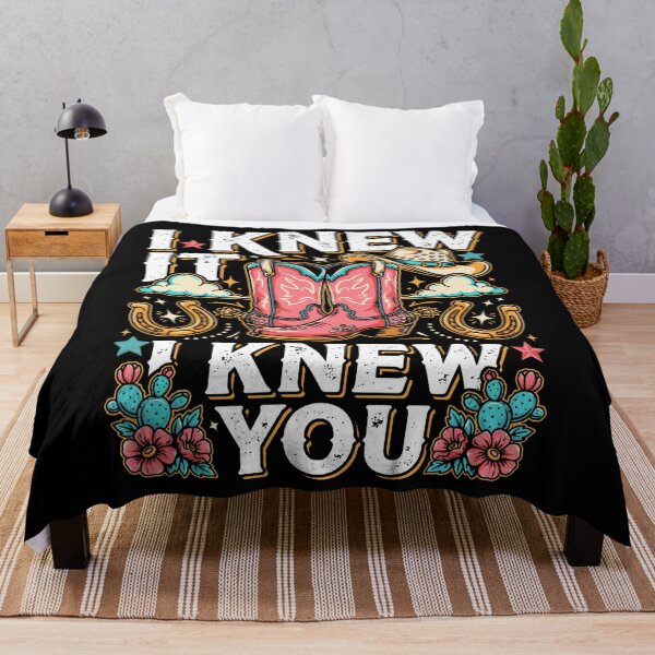 Item preview, I Knew It I Knew You Western Cowgirl Boots Women Kids Girl designed and sold by AmazingPics001.