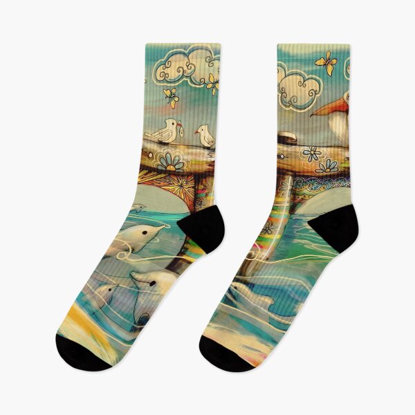 Item preview, Dolphin Pier designed and sold by Karin Taylor.