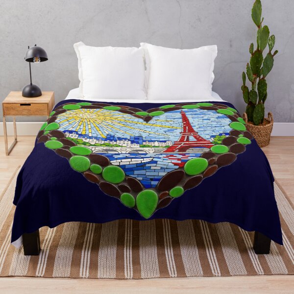 Item preview, Paris Mosaic Heartscape designed and sold by PixorStudio.