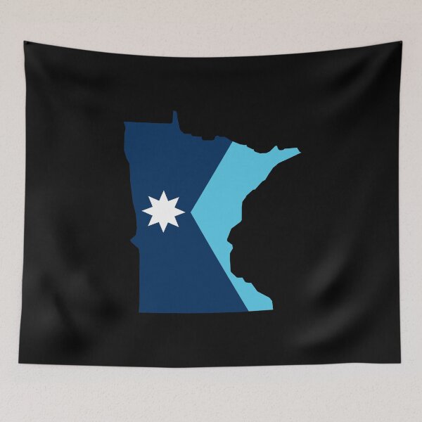 Item preview, Minnesota State Shape Flag MN designed and sold by shitpostee.