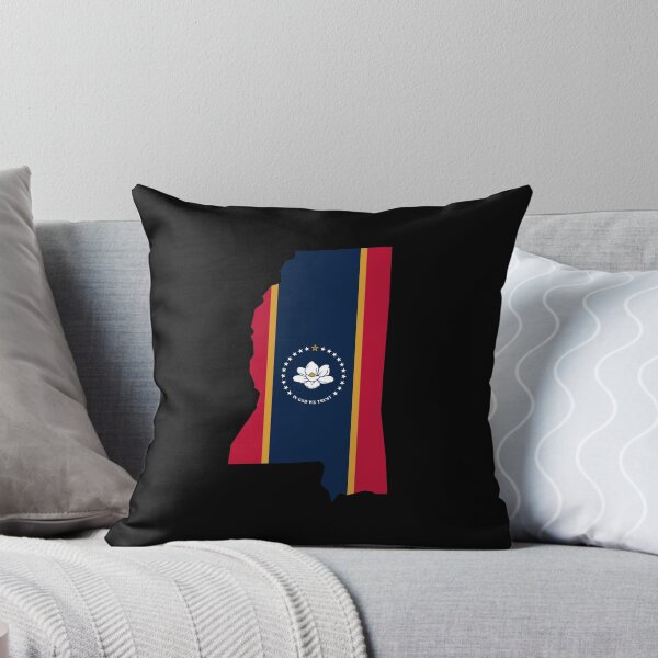Item preview, Mississippi State Shape Flag MS designed and sold by shitpostee.