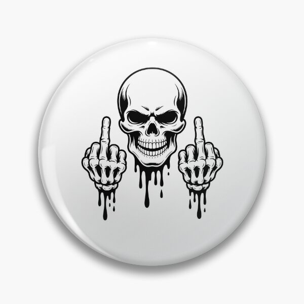 Item preview, Angry Skull designed and sold by MysticLeeCreationsandHair.