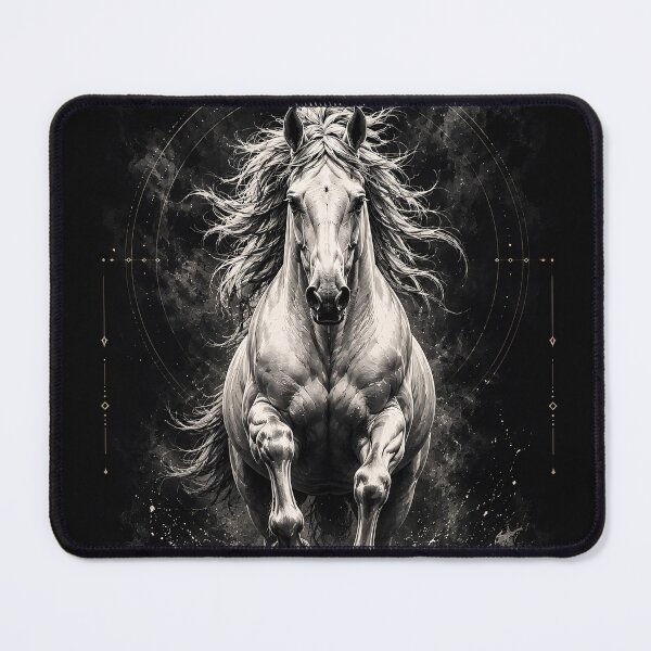 Item preview, Majestic – Horse in Chiaroscuro Style designed and sold by thirtyonestars.